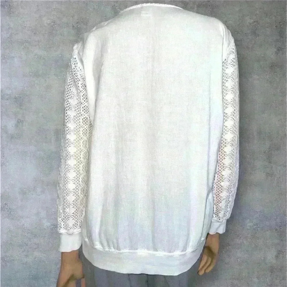 Blanco women’s cotton long sleeve full zip 100% cotton top size L - Picture 4 of 10